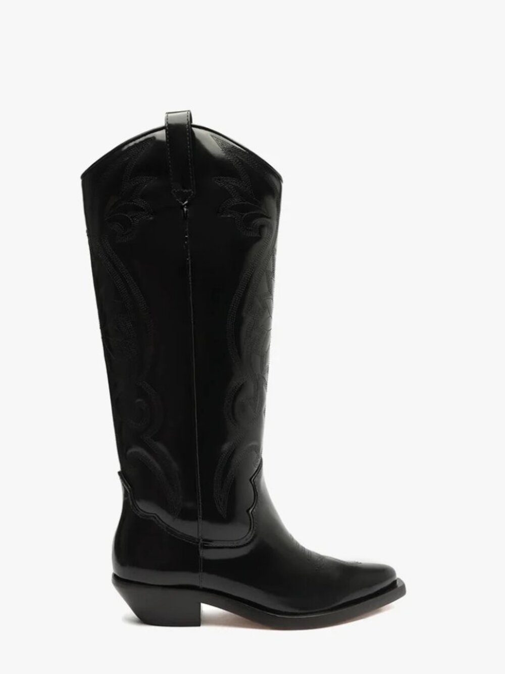 SCHUTZ 'ZACHY UP' LEATHER BOOTS